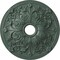 Ekena Millwork Jamie Ceiling Medallion (Fits Canopies up to 3 7/8"), 23 5/8"OD x 3 7/8"ID x 2 1/8"P, Cloud Burst CM23JACBF - alternate 1